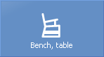 Bench, table
